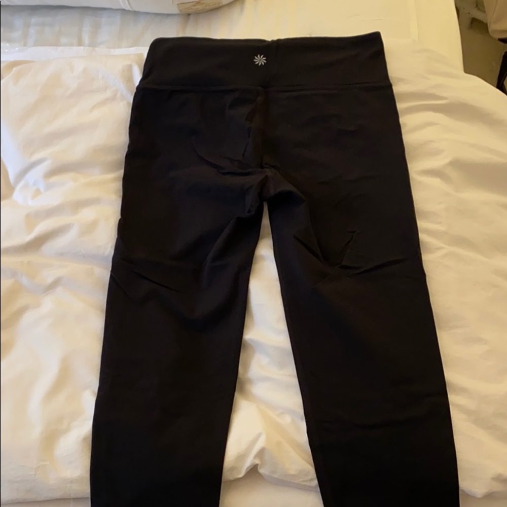 Athleta Capri Black Leggings